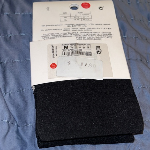 Zara black tights/hosiery - Picture 3 of 4